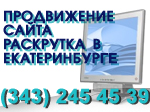 продвижение сайта раскрутка в Екатеринбурге